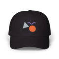 Abstract Geometric Shapes Cap | Embroidered Minimalist Cap