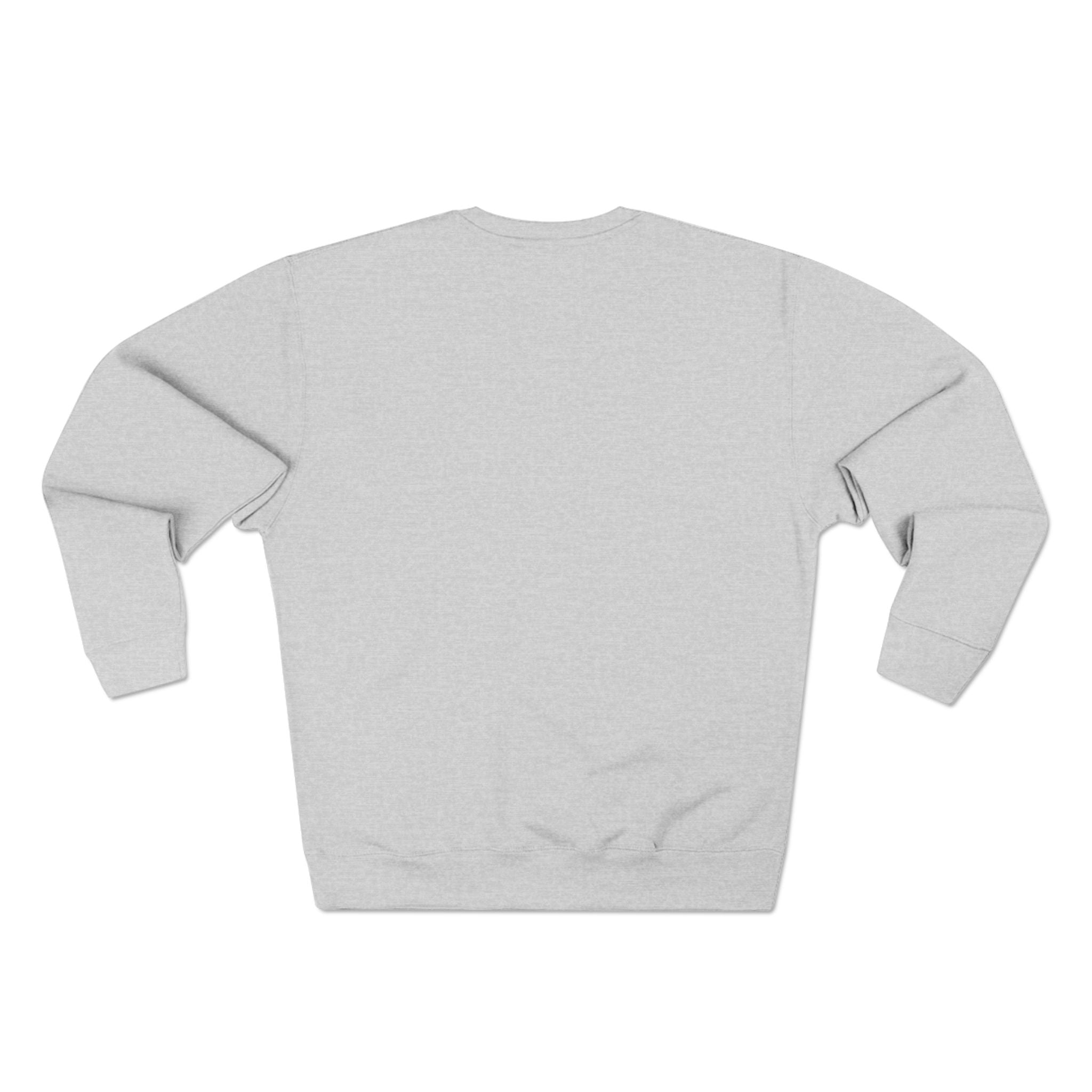 Minimal One-Line Face Crewneck Sweatshirt | Abstract Line Art
