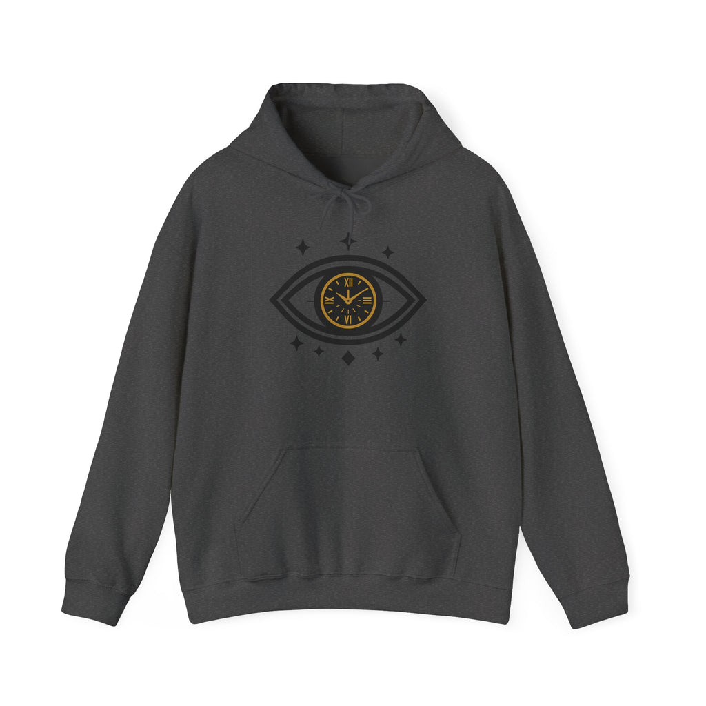 All-Seeing Eye Clock hoodie | Eye Graphic Hooded Sweatshirt