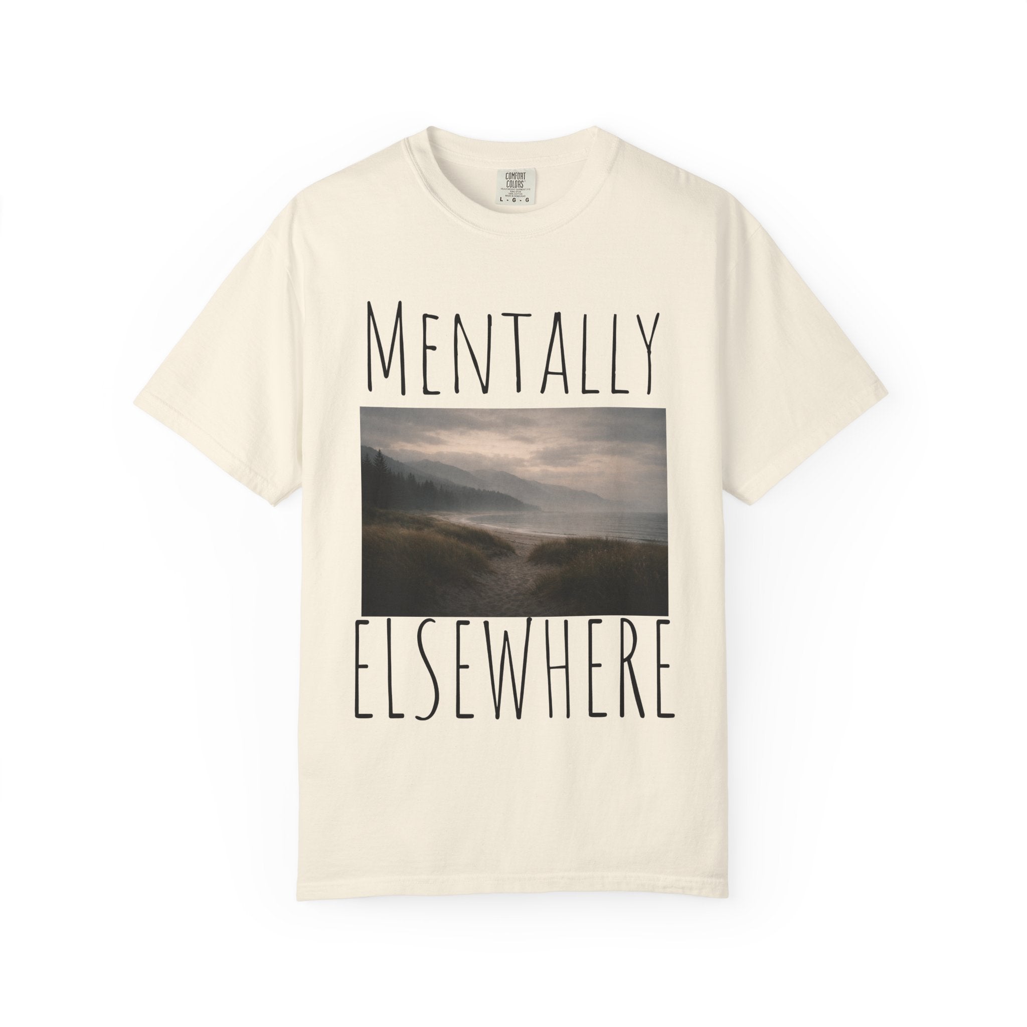 Mentally Elsewhere T-Shirt — Scenic Escape Graphic Tee