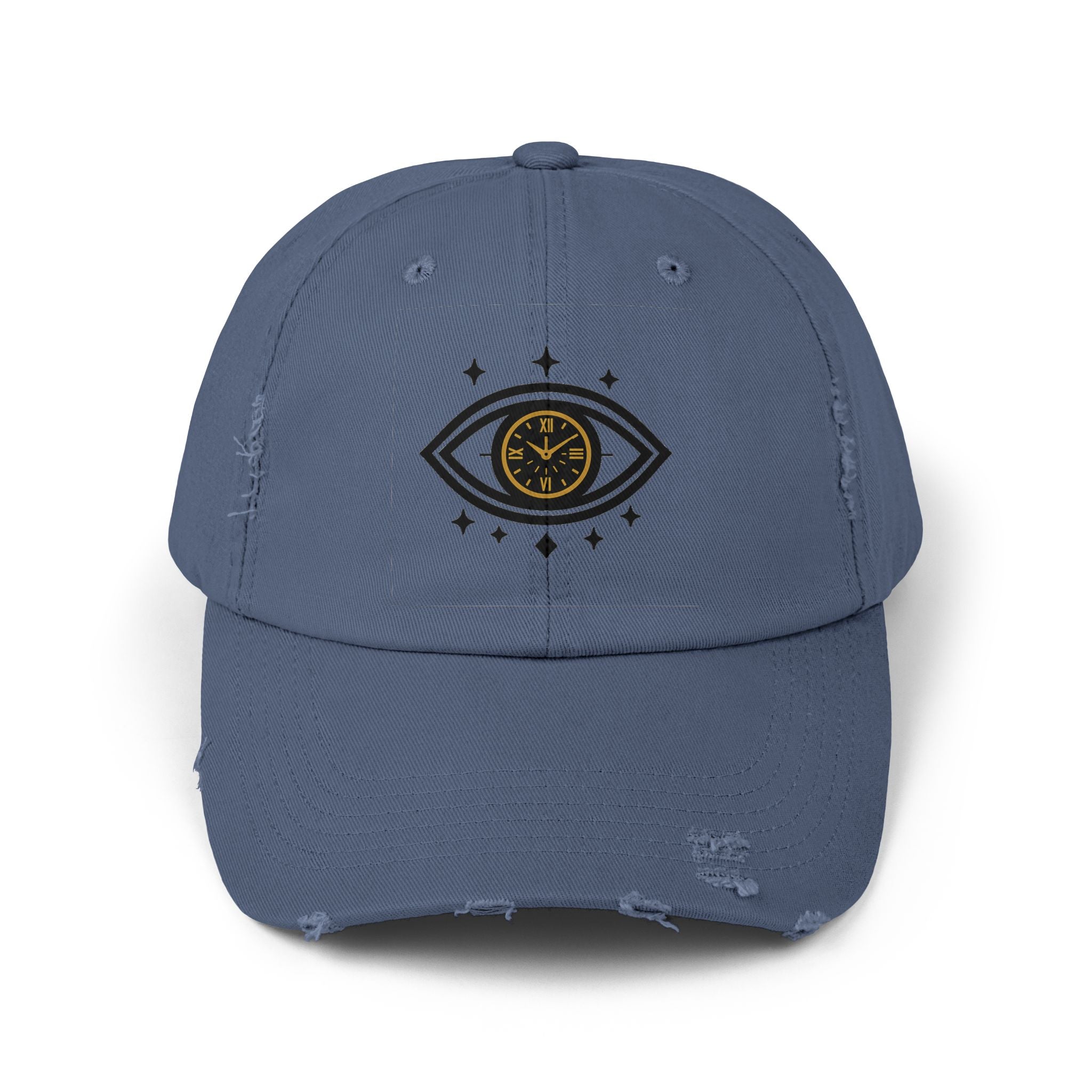All-Seeing Eye Cap | Distressed Baseball Hat, Mystic Symbol