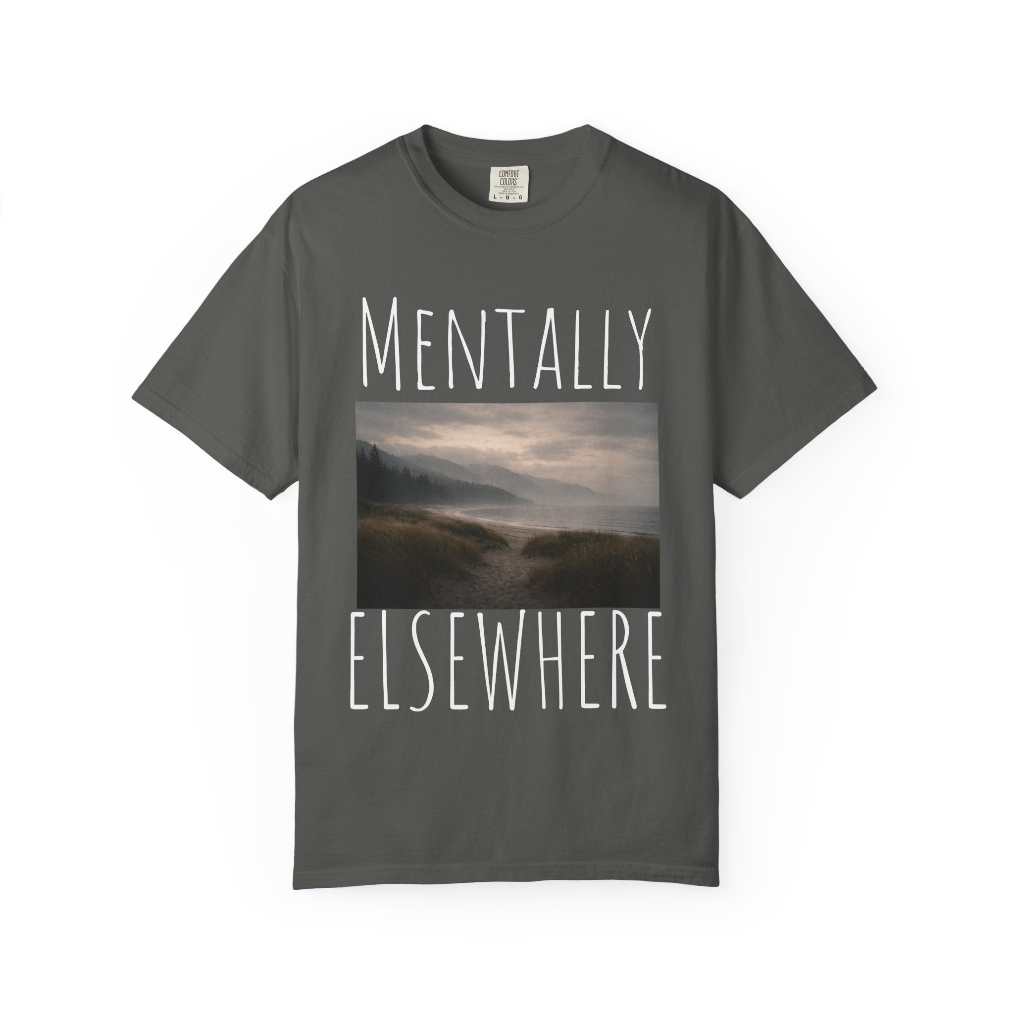 Mentally Elsewhere T-Shirt — Scenic Escape Graphic Tee