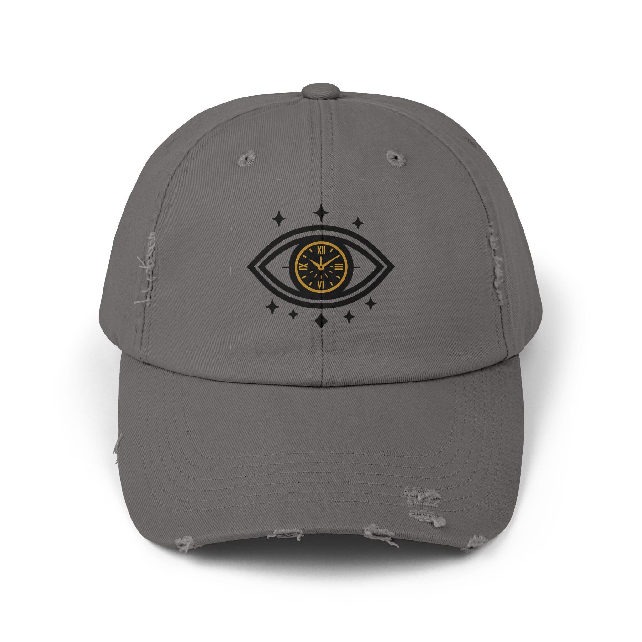 All-Seeing Eye Cap | Distressed Baseball Hat, Mystic Symbol
